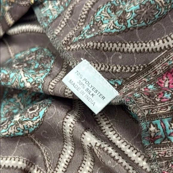 Bohemian Wrap Top with Bell Sleeves - Picture 7 of 7